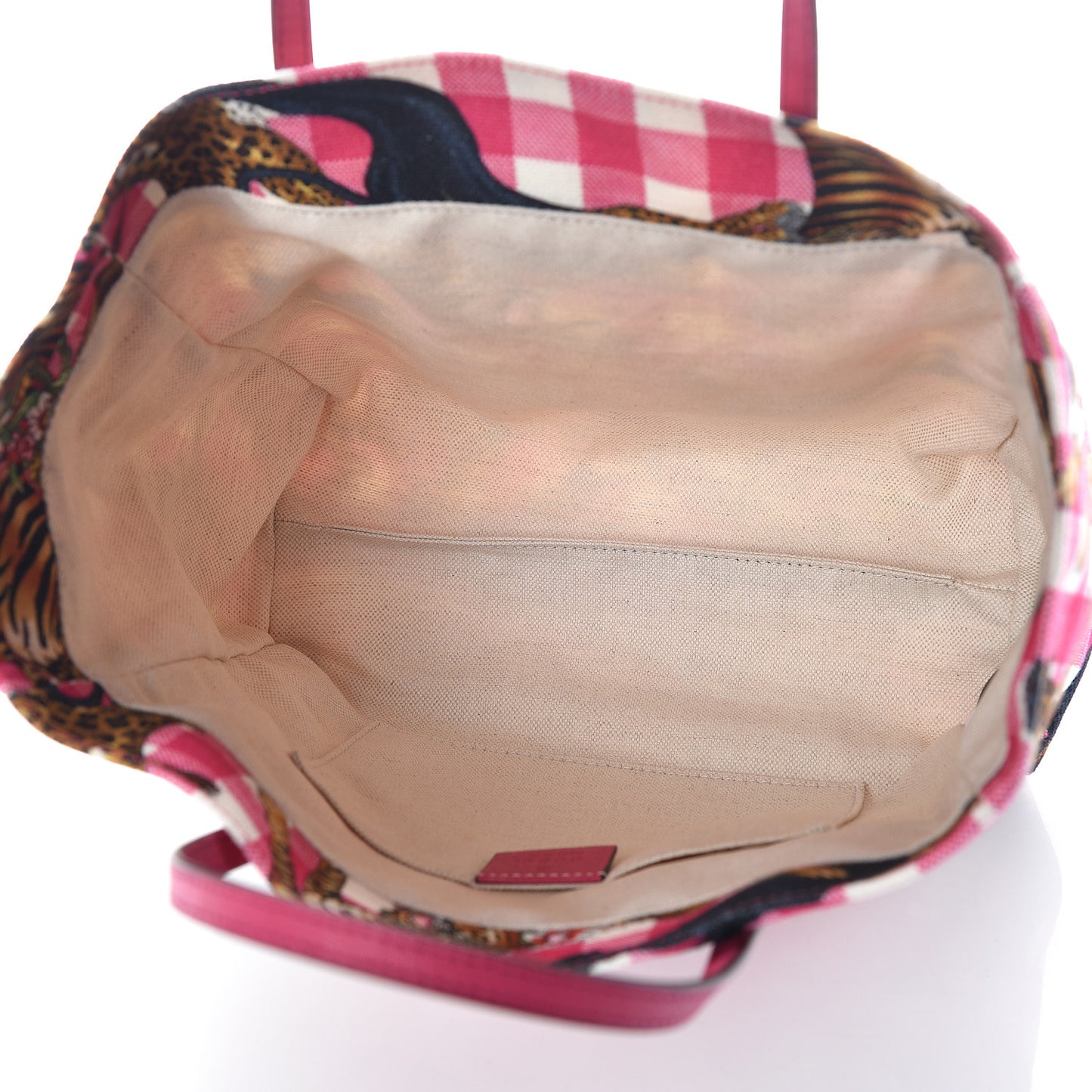 Canvas Kids Tiger Print Tote Multicolor