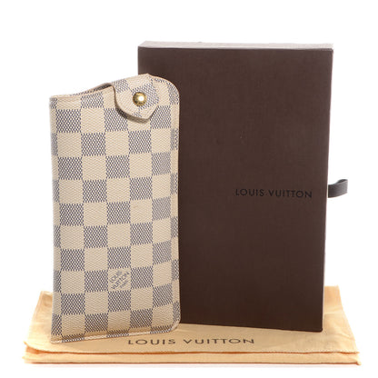 Louis Vuitton Damier Azur Sunglass Case MM 5 of 7
