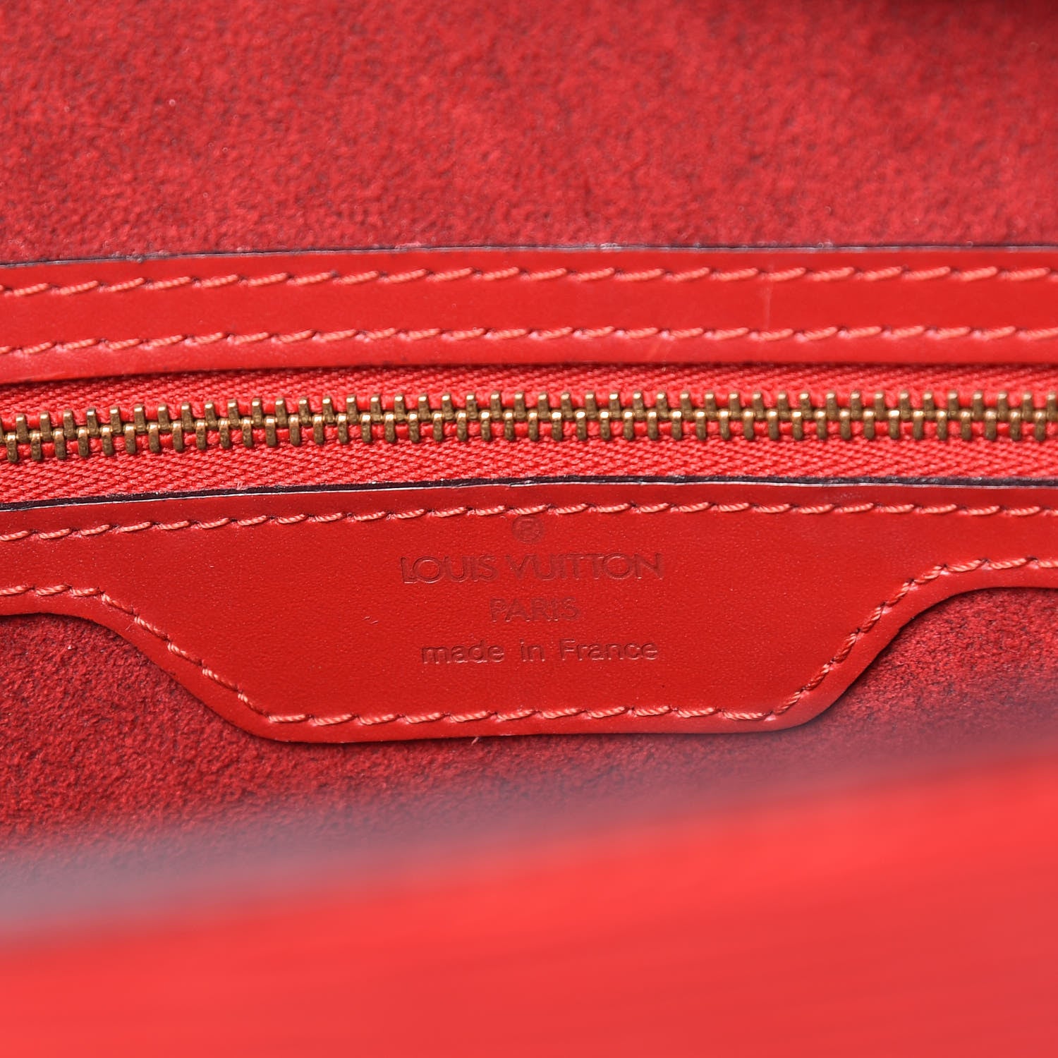 Louis Vuitton Epi Saint Jacques GM Castillan Red 8 of 12