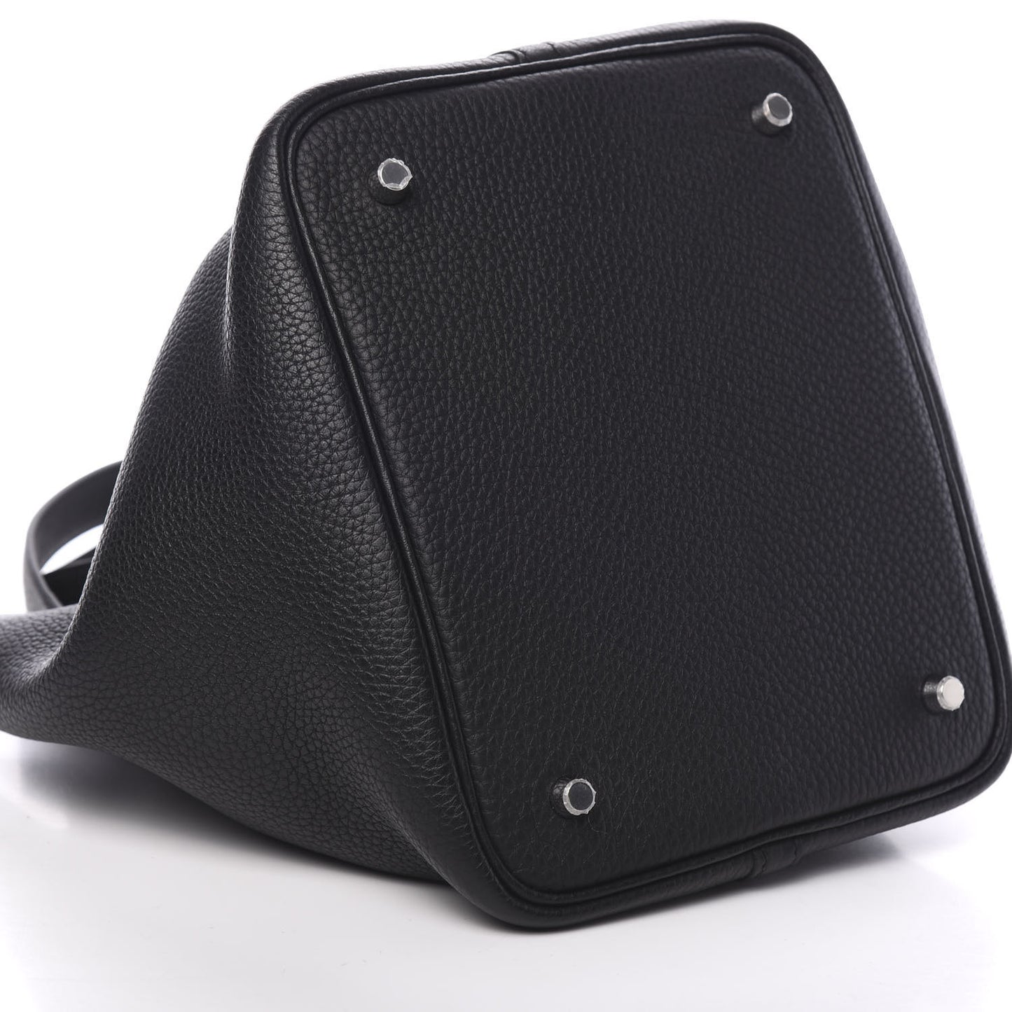 Taurillon Clemence Picotin Lock 22 MM Black