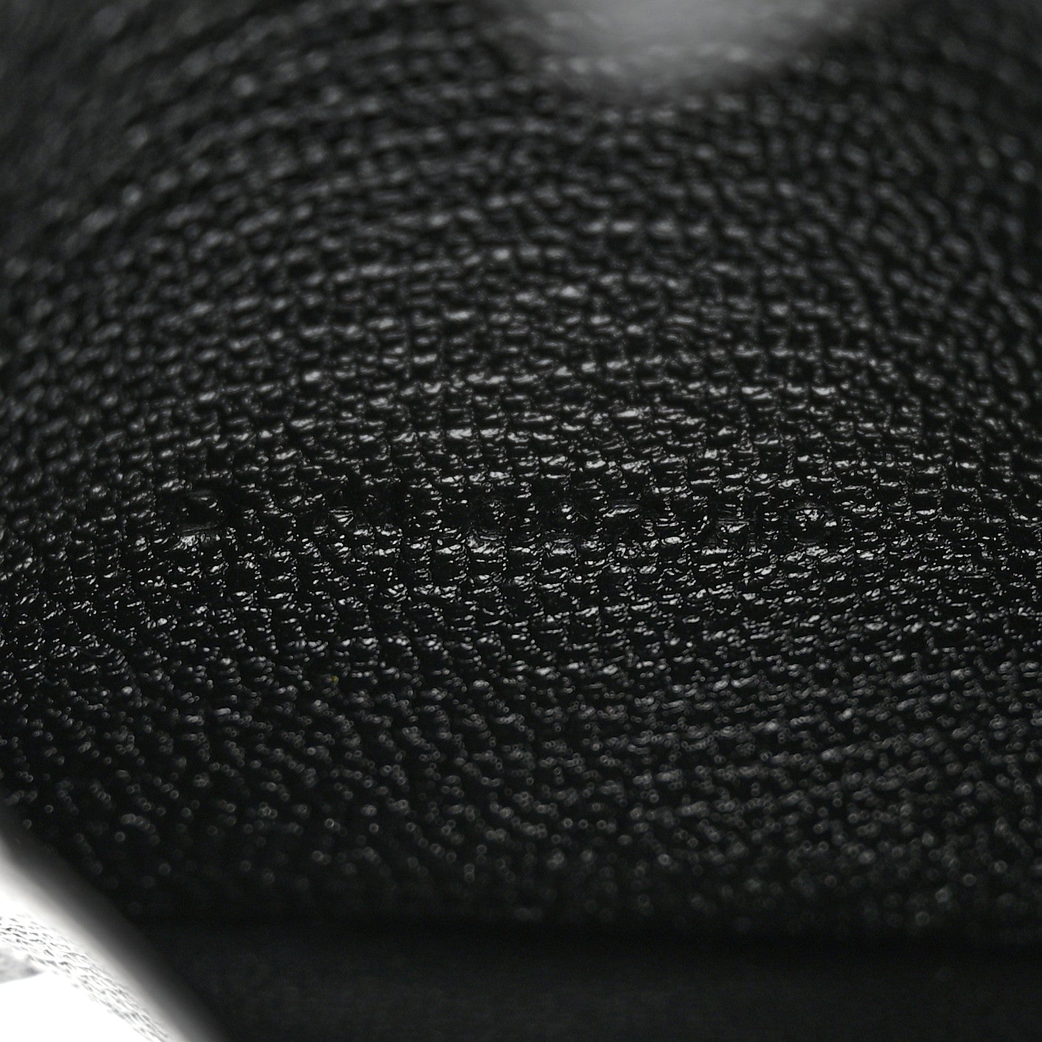 Hermes Chevre Mysore Bearn Card Holder Wallet Black 7 of 8