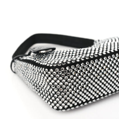 Prada Satin Crystal Mini Re-Edition 2000 Bag Cristal 8 of 9