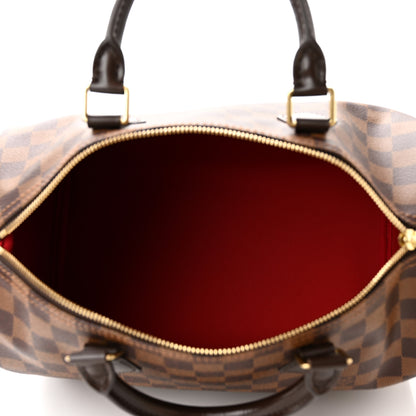 Louis Vuitton Damier Ebene Speedy 30 5 of 13