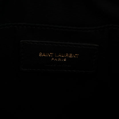 Saint Laurent Suede Matelasse Monogram Lou Camera Bag Cinnamon 6 of 11