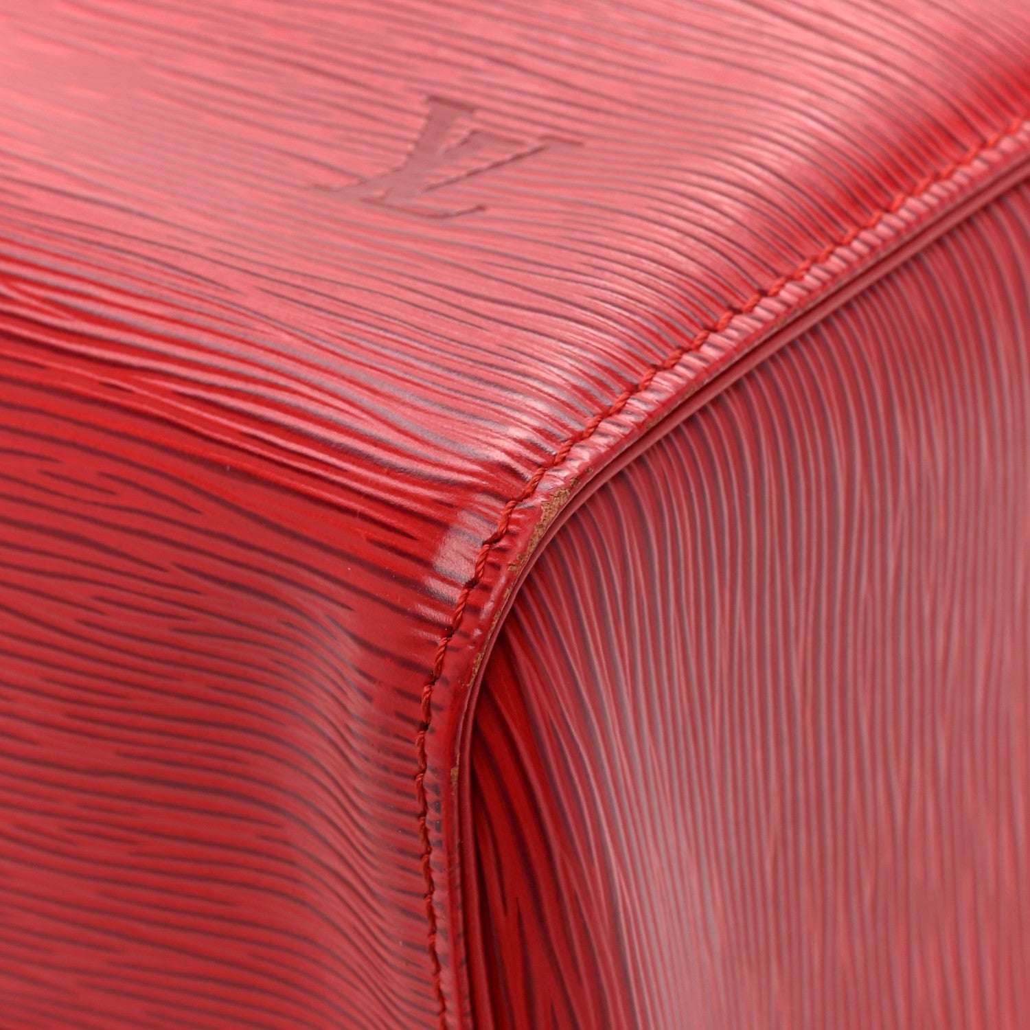 Louis Vuitton Epi Speedy 30 Castillan Red 12 of 13