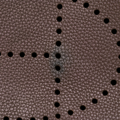 Hermes Taurillon Clemence Evelyne III PM Chocolate 10 of 16