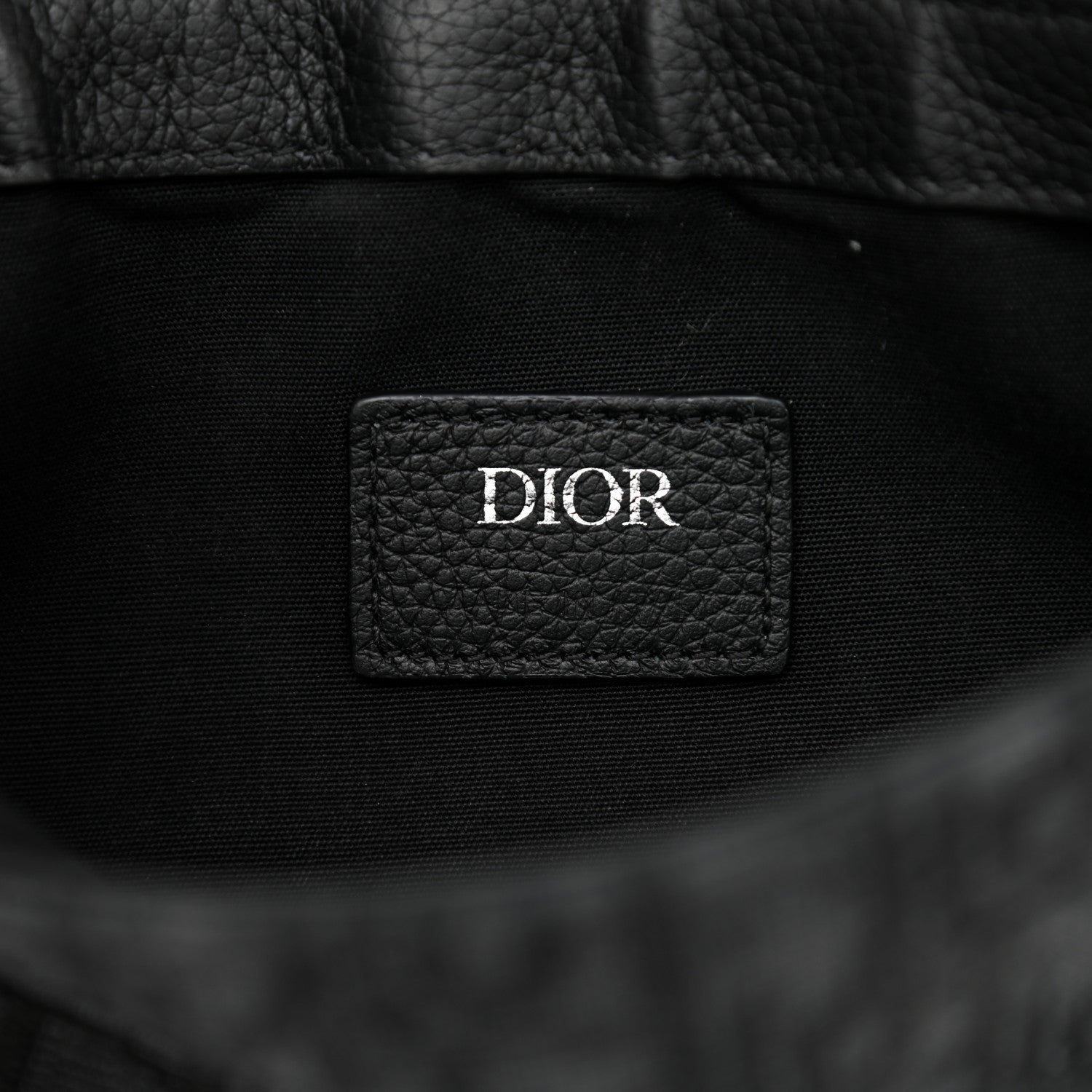 Christian Dior Oblique Saddle Messenger Pouch Blue Black 6 of 9