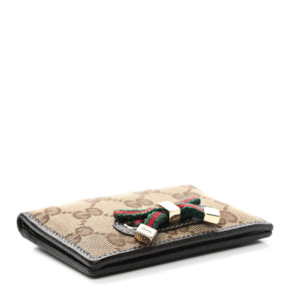 Gucci Monogram Travel Wallet Brown 4 of 7
