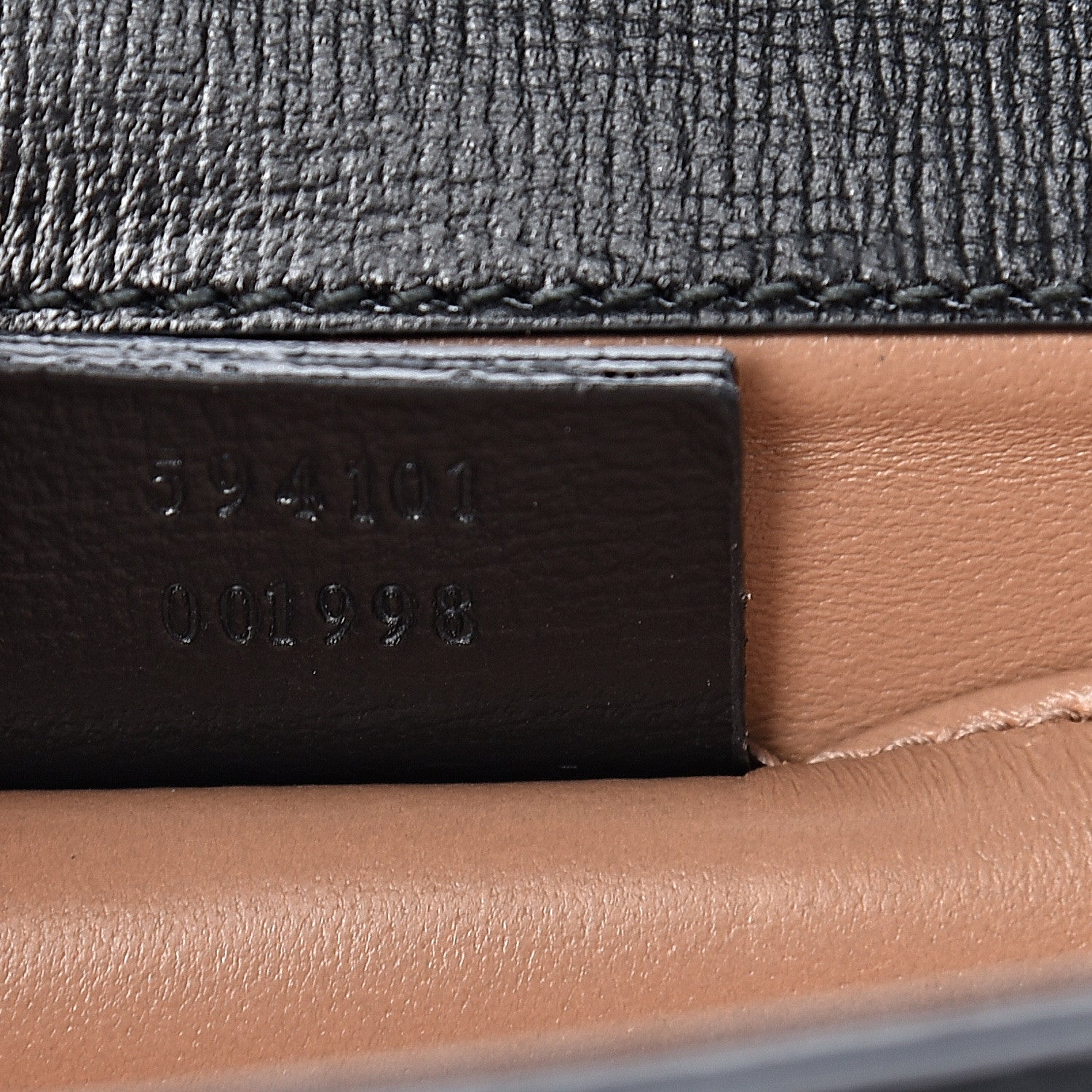 Gucci Calfskin Torchon GG Broadway Envelope Clutch Black 7 of 7