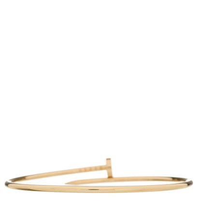 Cartier 18K Yellow Gold Small Juste Un Clou Bracelet 19 2 of 4