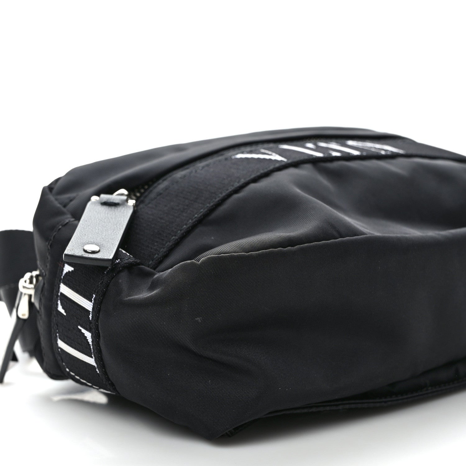 Valentino Garavani Nylon VLTN Belt Bag Black 7 of 8