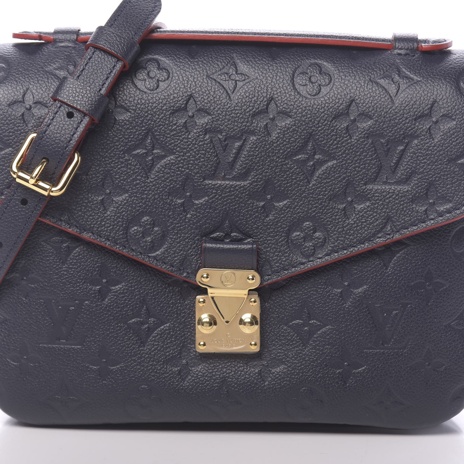 Louis Vuitton Empreinte Pochette Metis Marine Rouge 10 of 10