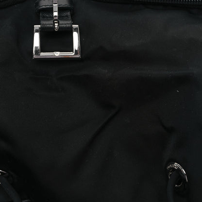 Prada Tessuto Nylon Saffiano Vela Backpack Black 12 of 14