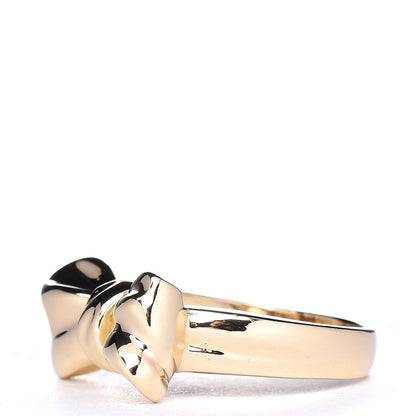 Tiffany 18K Yellow Gold Bow Ring 48 4.5 3 of 6