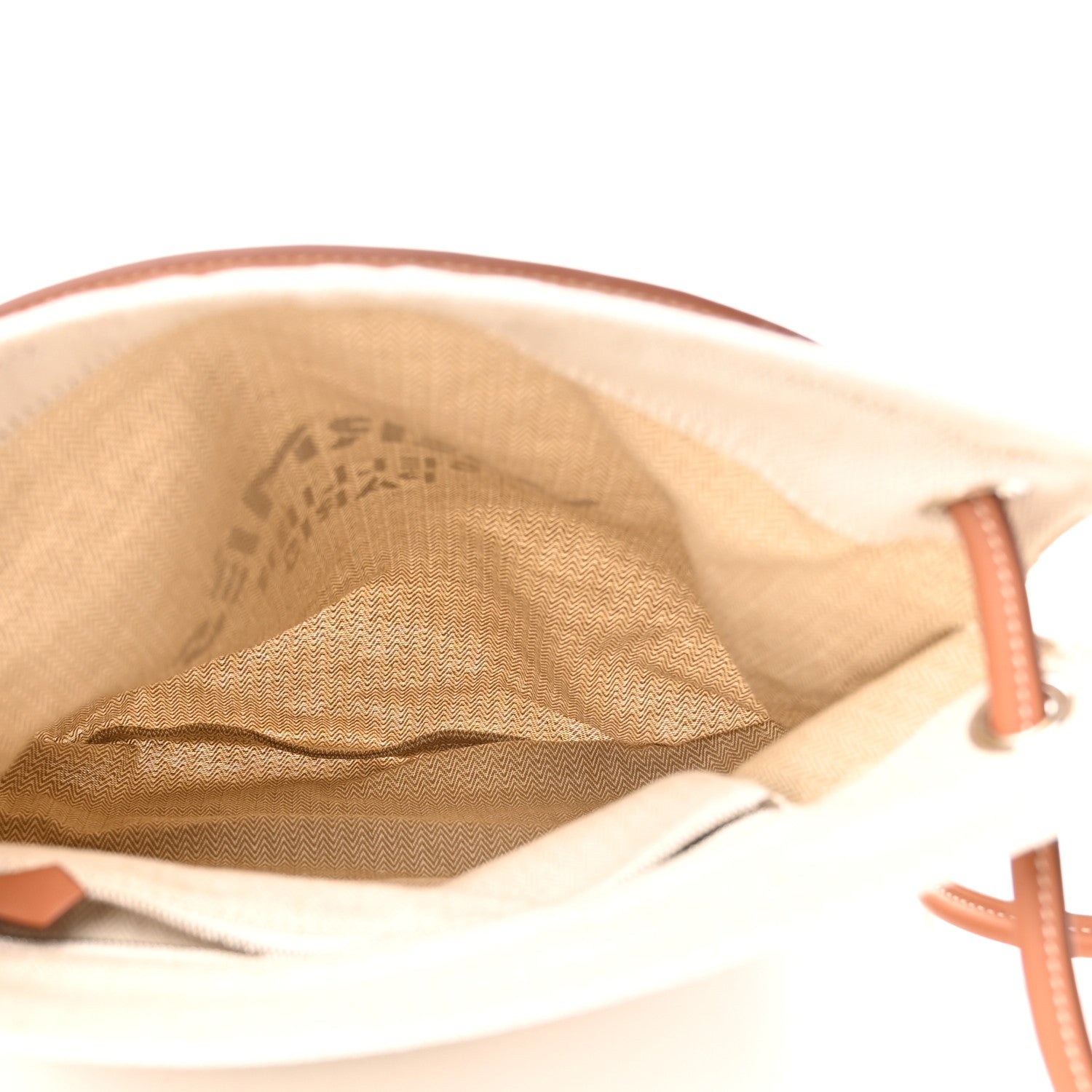 Hermes Toile Swift Maline Bag Gold Craie 6 of 10