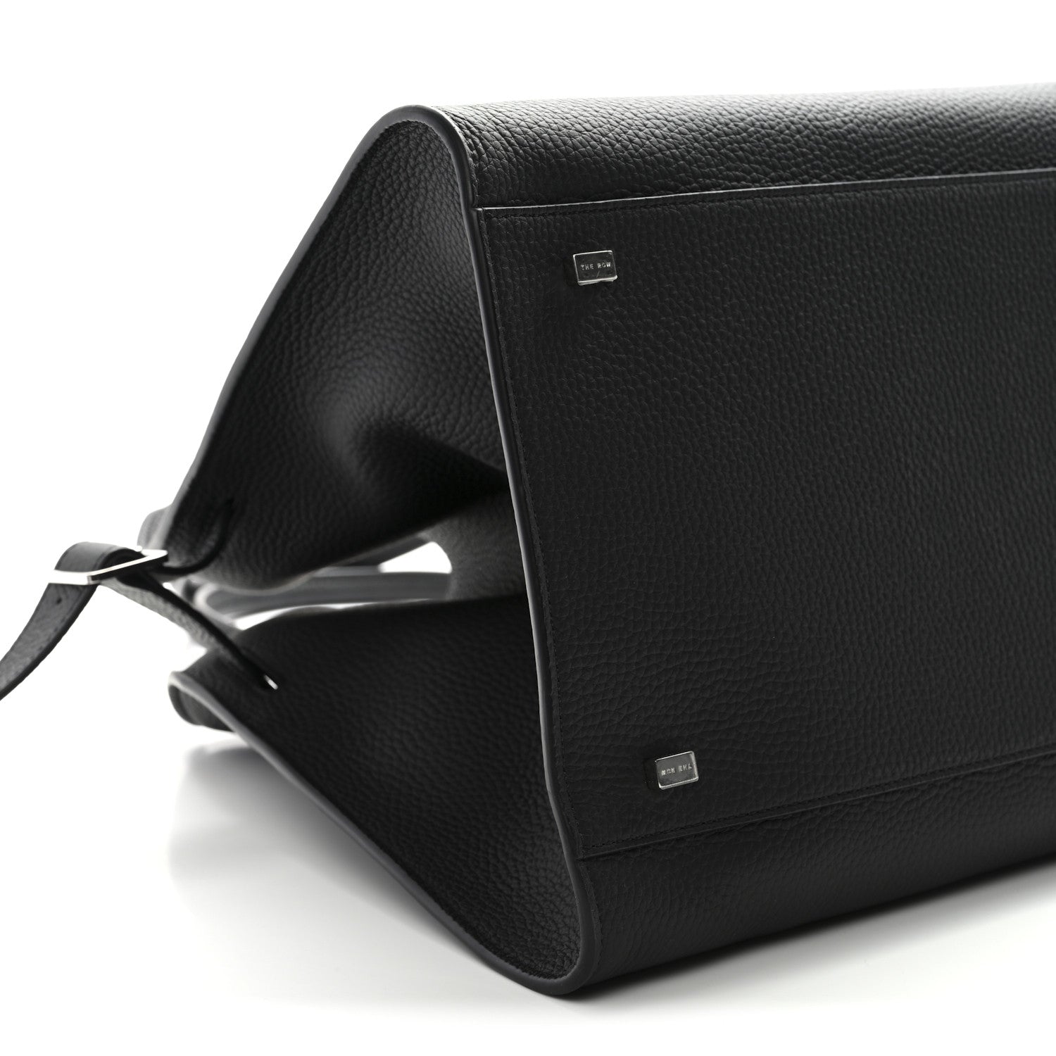 The Row Matte Grained Calfskin Soft Margaux 15 Black 8 of 9