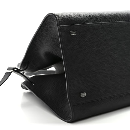 The Row Matte Grained Calfskin Soft Margaux 15 Black 8 of 9