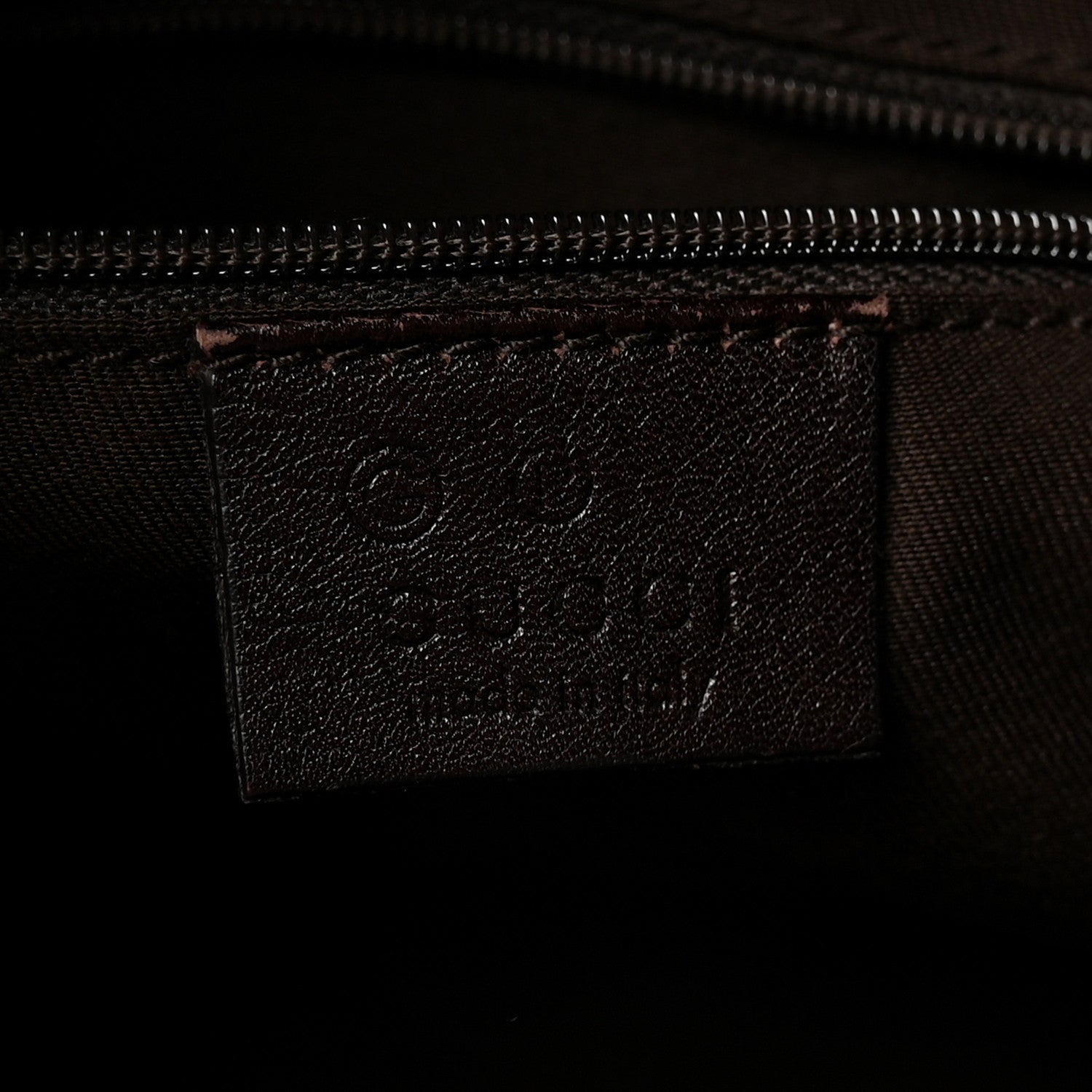 Gucci Nylon Monogram Hobo Dark Brown 5 of 9