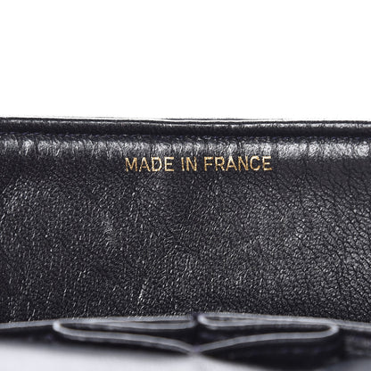 Chanel Lambskin Quilted Medium Double Flap Navy 7 of 18