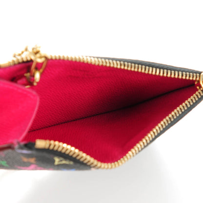 Louis Vuitton Monogram Multicolor Key Pouch Black Grenade 5 of 7