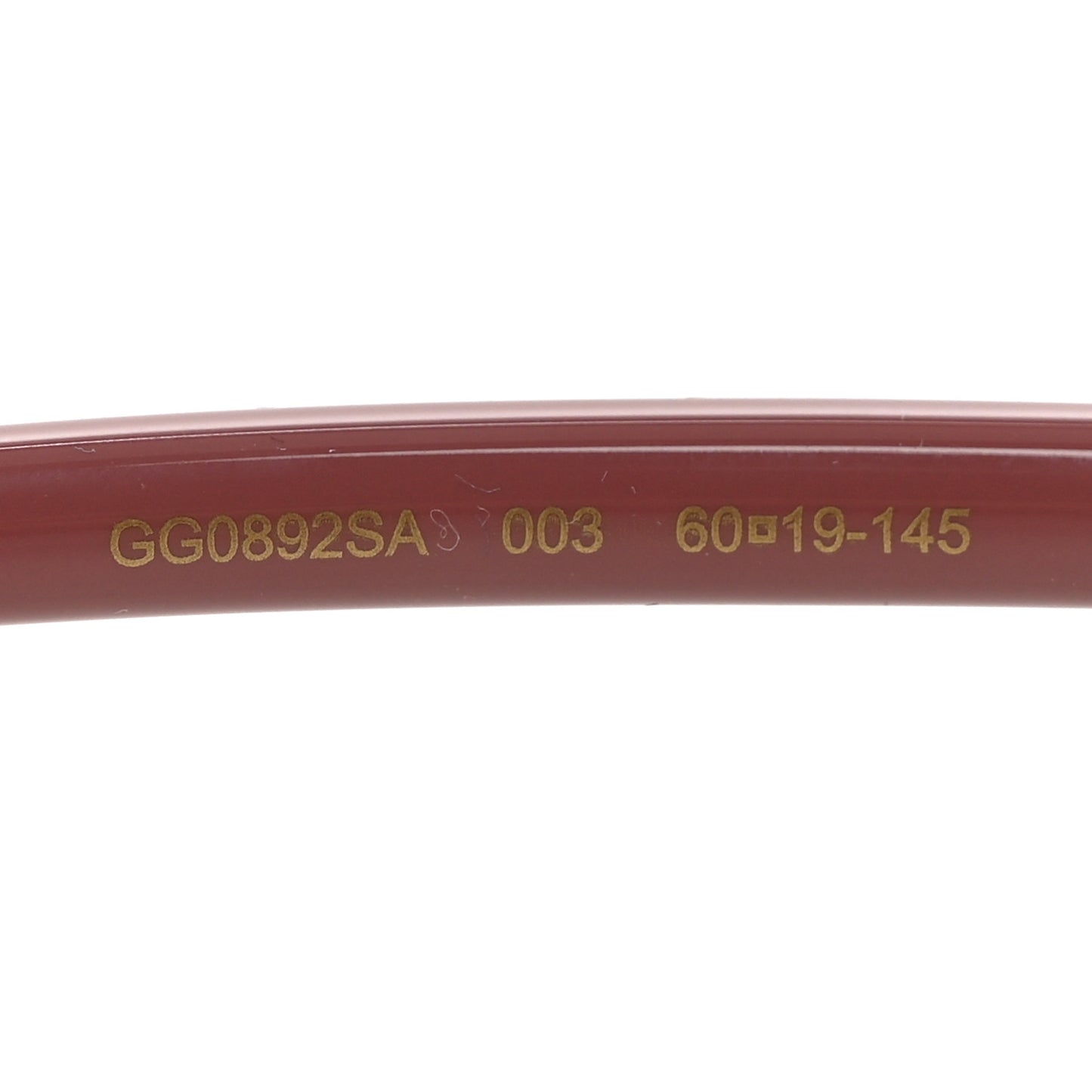 Horsebit Square Frame Sunglasses GG0892SA Pink