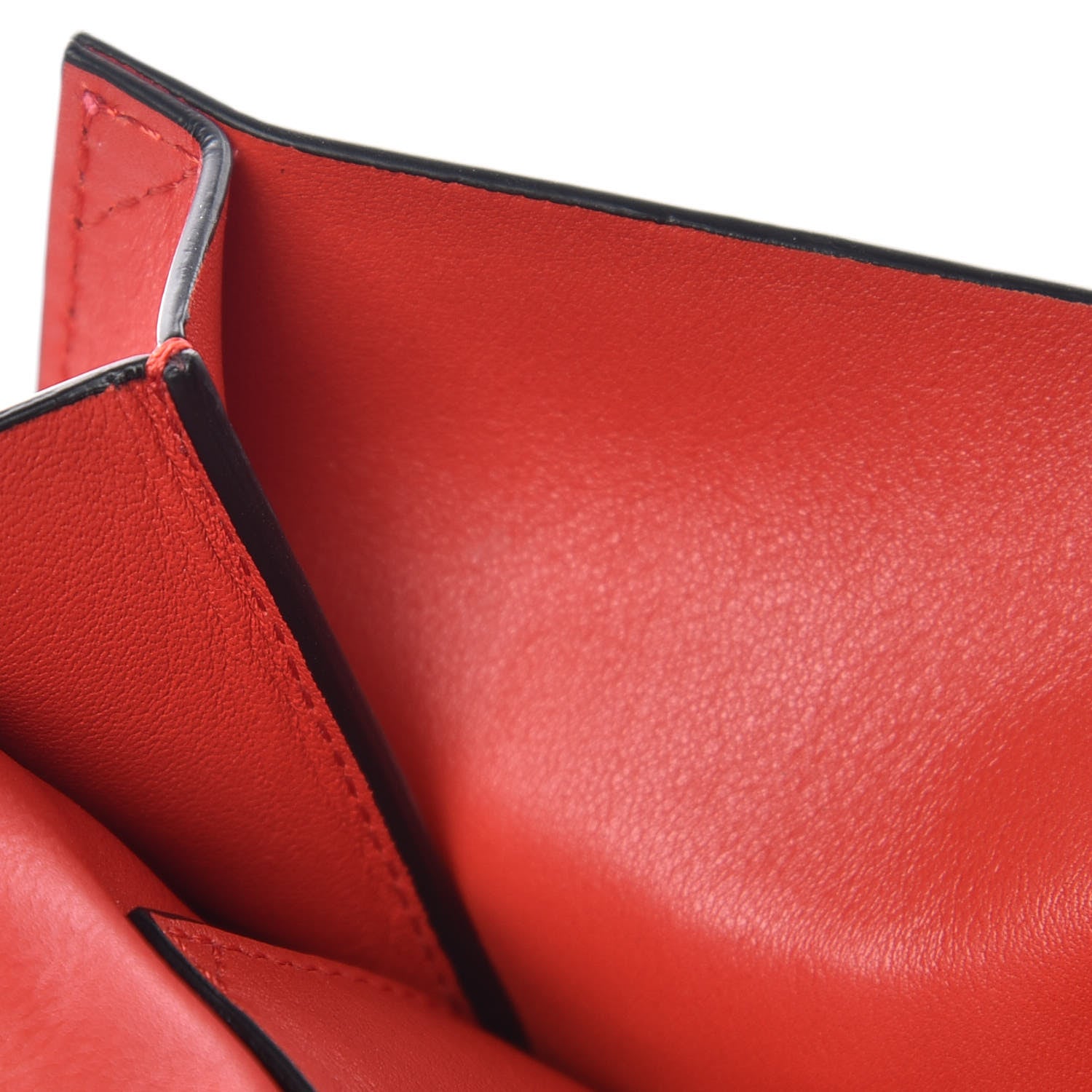 Proenza Schouler Calfskin Extra Small Studded Lunch Bag Clutch Red Degrade 7 of 7