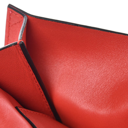 Proenza Schouler Calfskin Extra Small Studded Lunch Bag Clutch Red Degrade 7 of 7