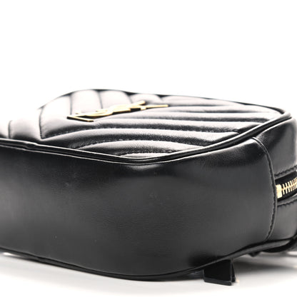 Saint Laurent Calfskin Matelasse Monogram Lou Belt Bag Black 9 of 9