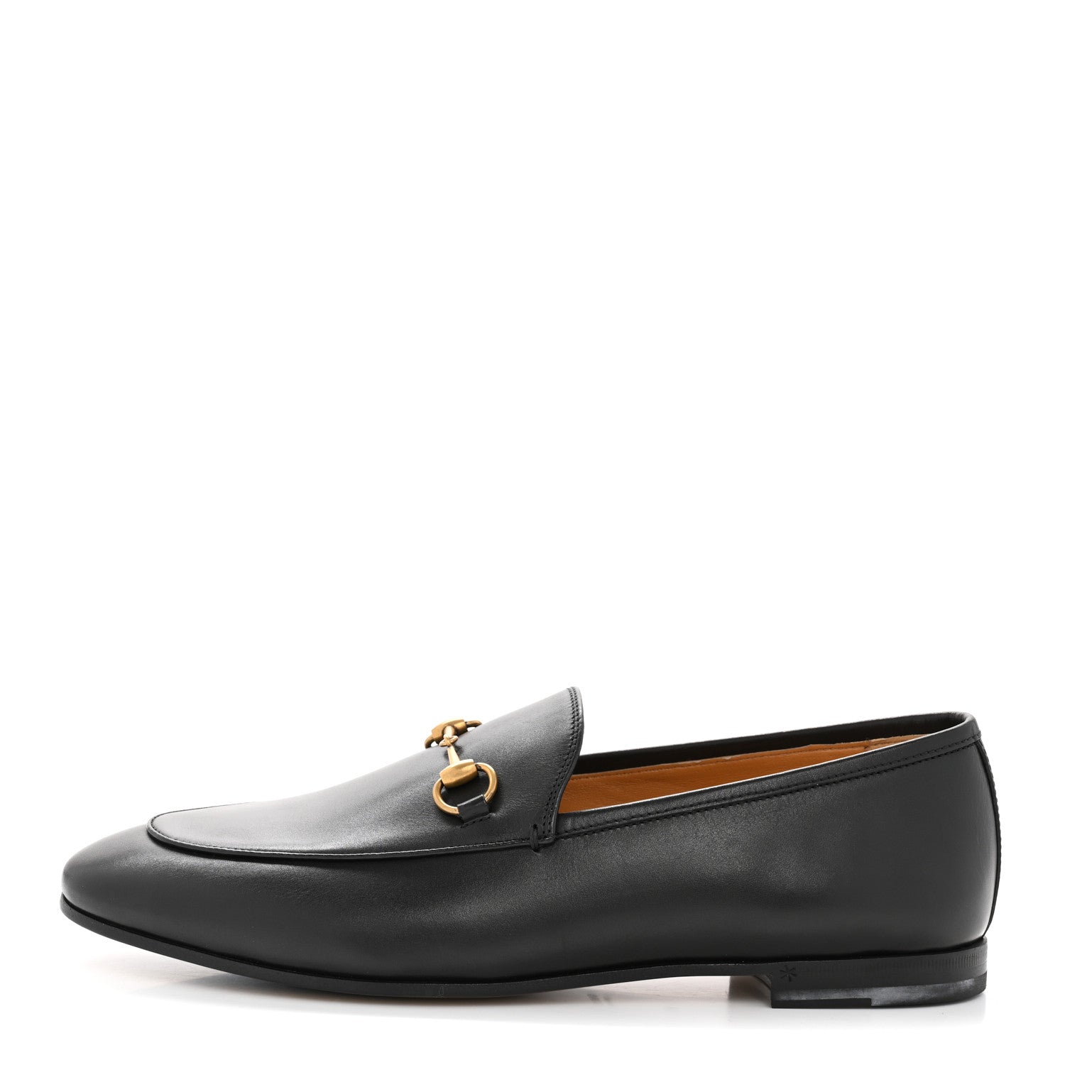 Gucci Calfskin Womens Jordaan Loafers 40 Black 1 of 11
