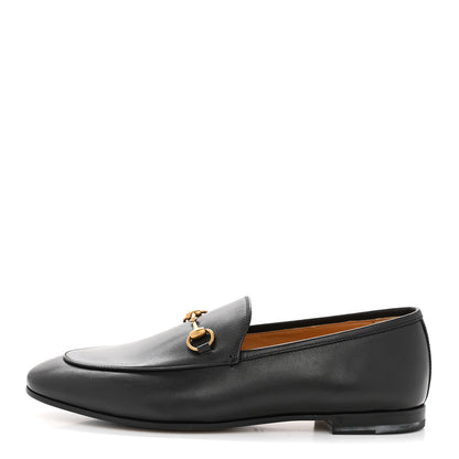 Gucci Calfskin Womens Jordaan Loafers 40 Black 1 of 11