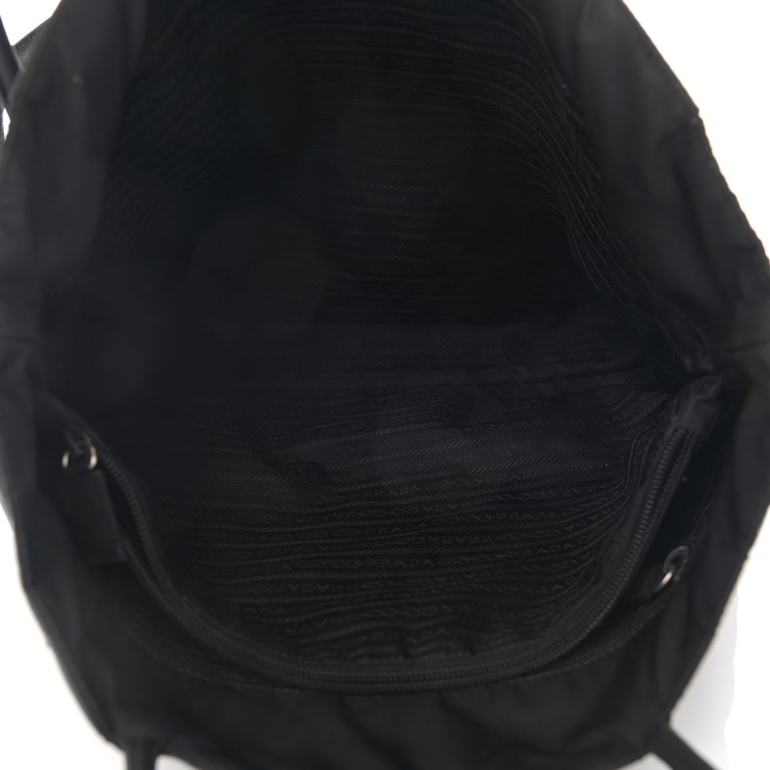 Prada Tessuto Nylon City Tote Black 5 of 13