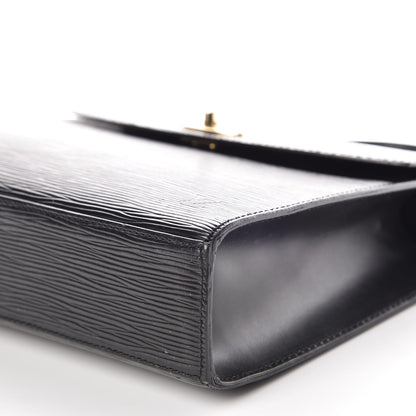Louis Vuitton Epi Malesherbes Black 6 of 10