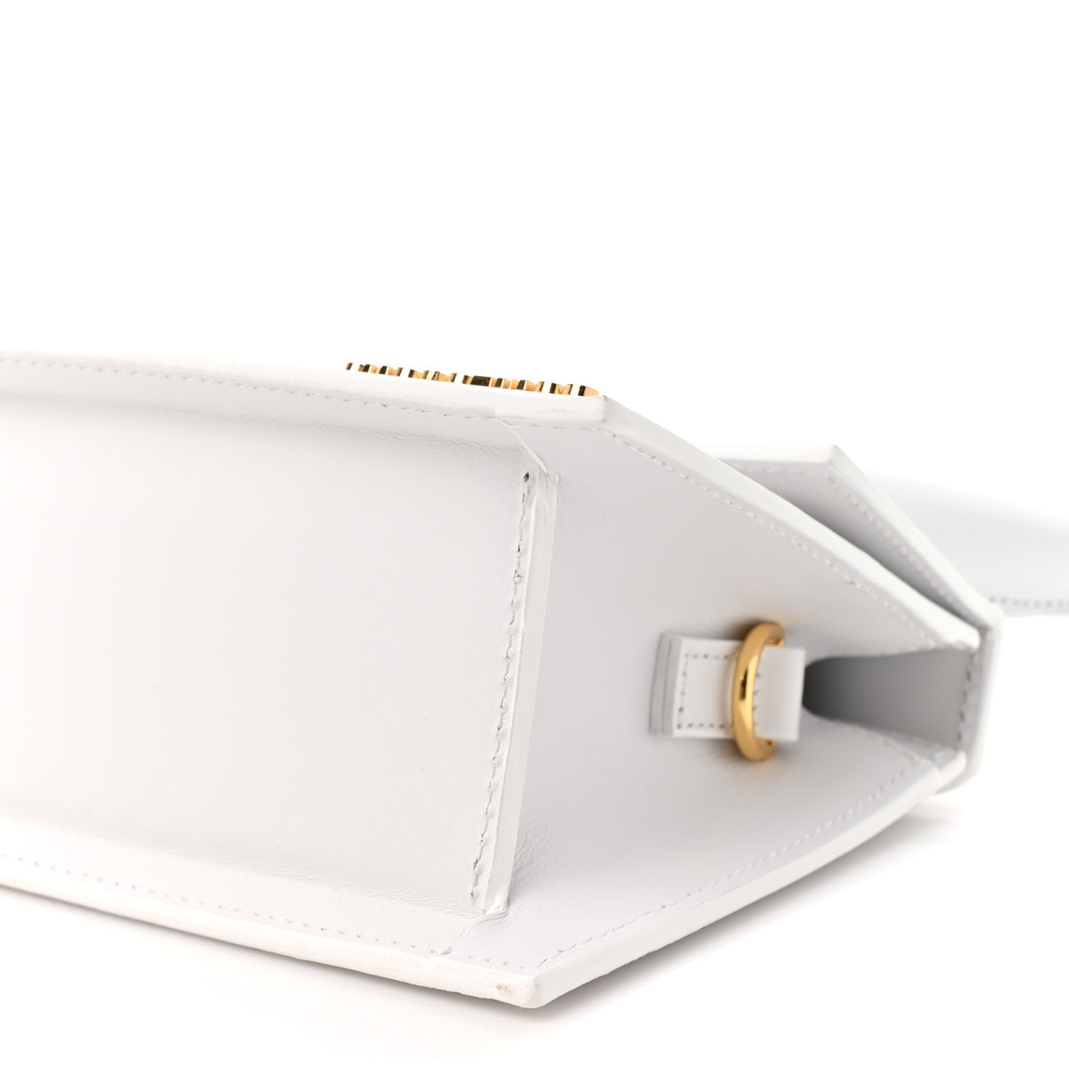 Jacquemus Smooth Calfskin Le Chiquito Moyen White 8 of 10