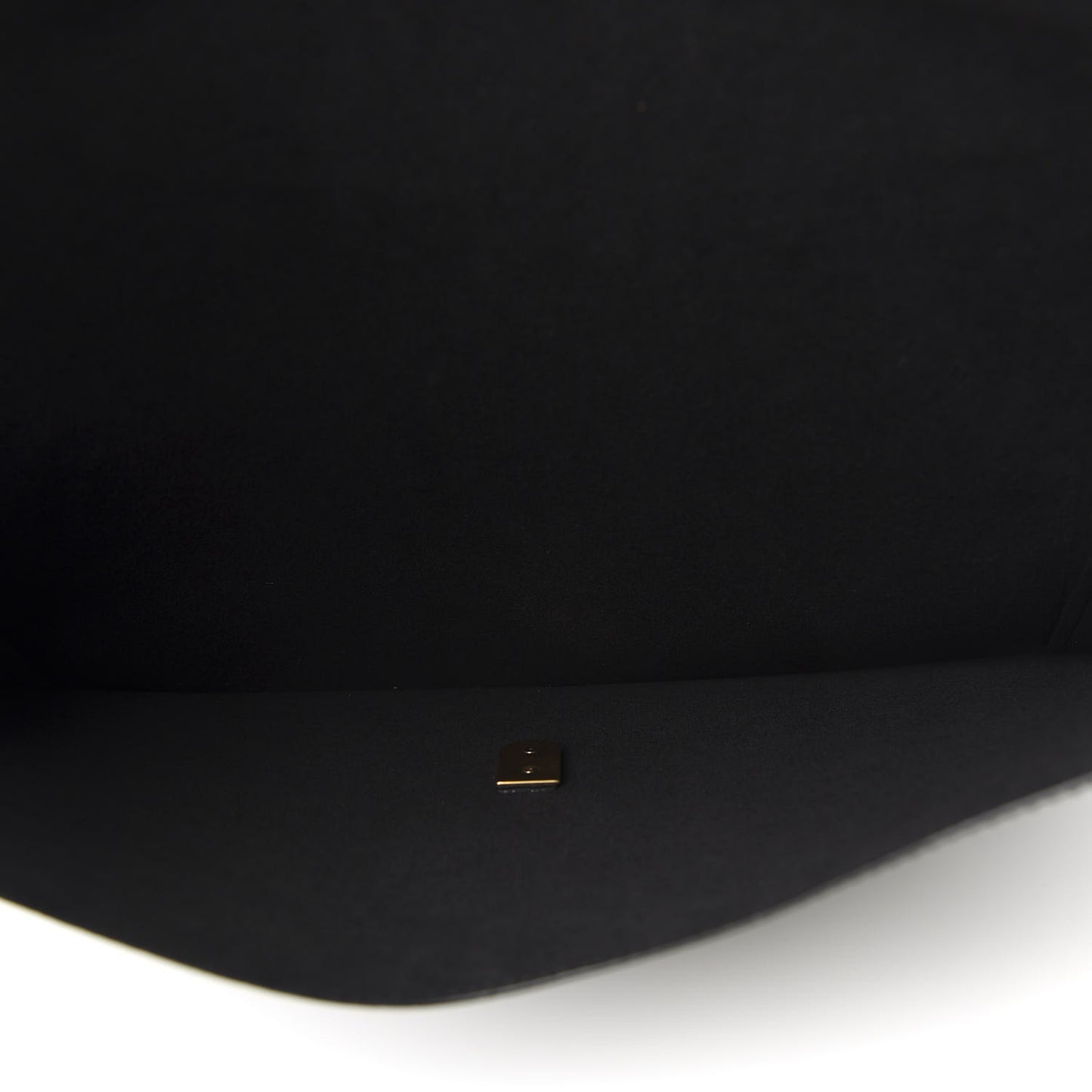 Grained Calfskin Bee Star Portfolio Black