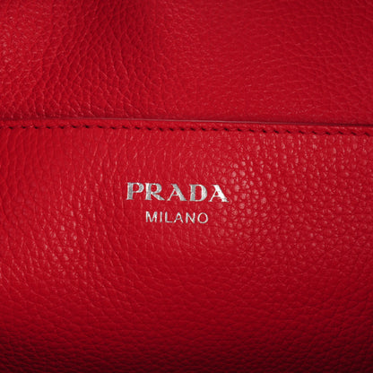Prada Vitello Daino Hobo Bag Lacca 6 of 7