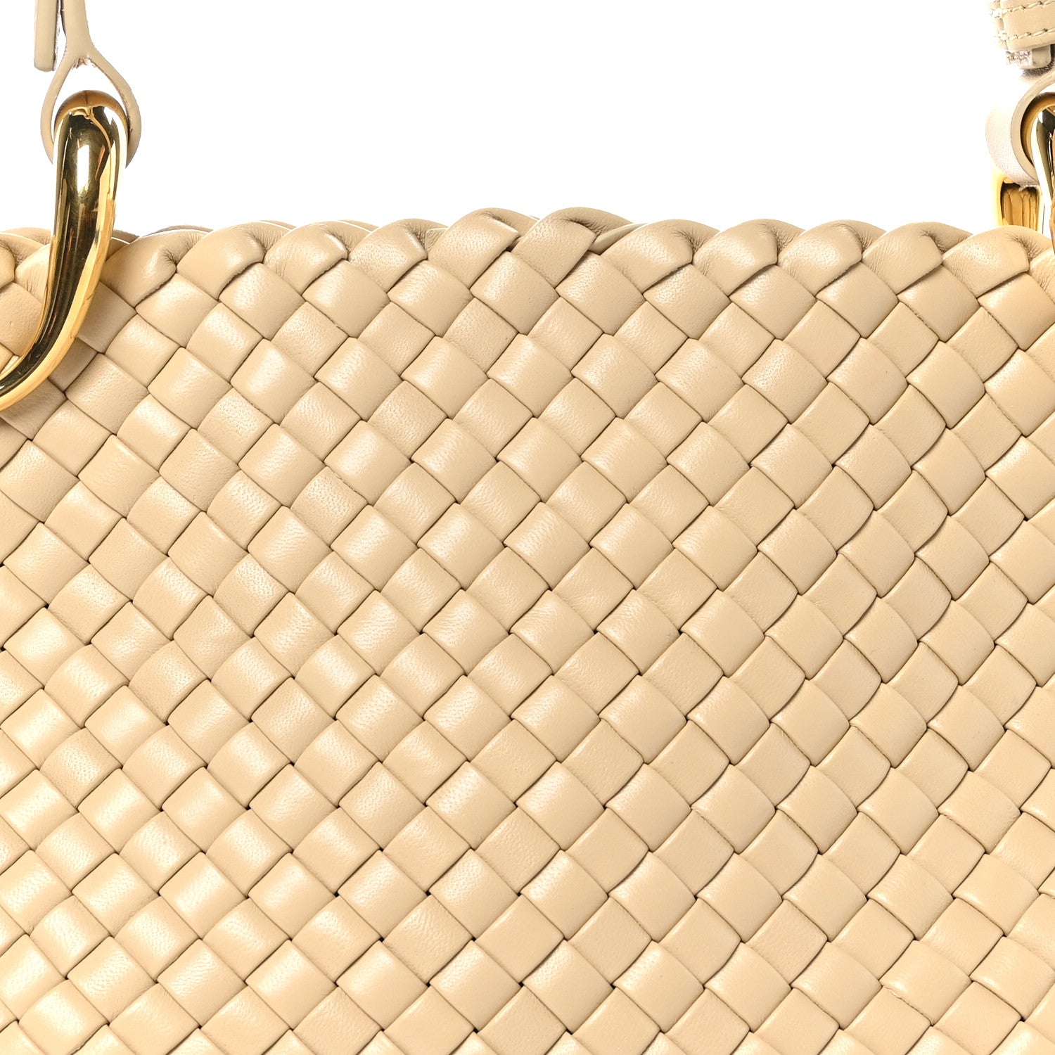 Bottega Veneta Nappa Intrecciato Small Clicker Shoulder Bag Porridge 8 of 10