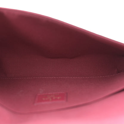Louis Vuitton Monogram Pochette Felicie Chain Wallet Fuchsia 6 of 13