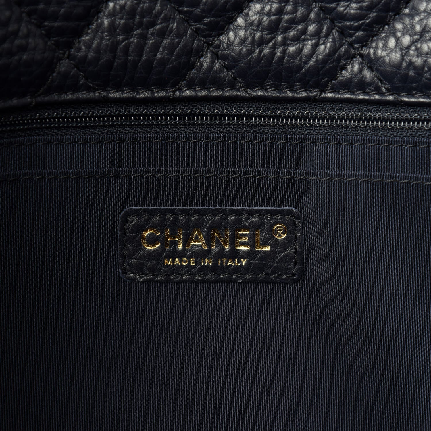 Chanel Calfskin Quilted Small XXL Travel Flap Bag Navy 8 of 11