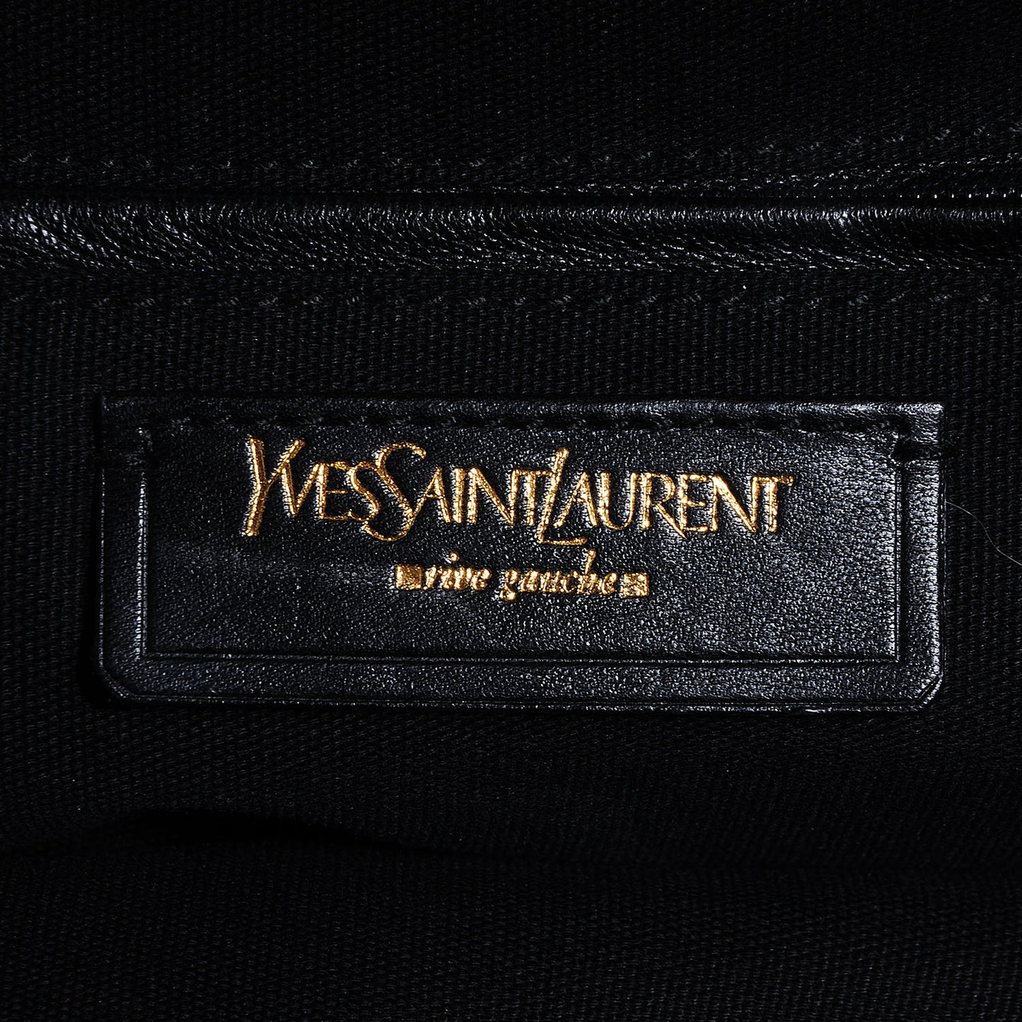 Patent Crocodile Embossed Medium Downtown Tote Black