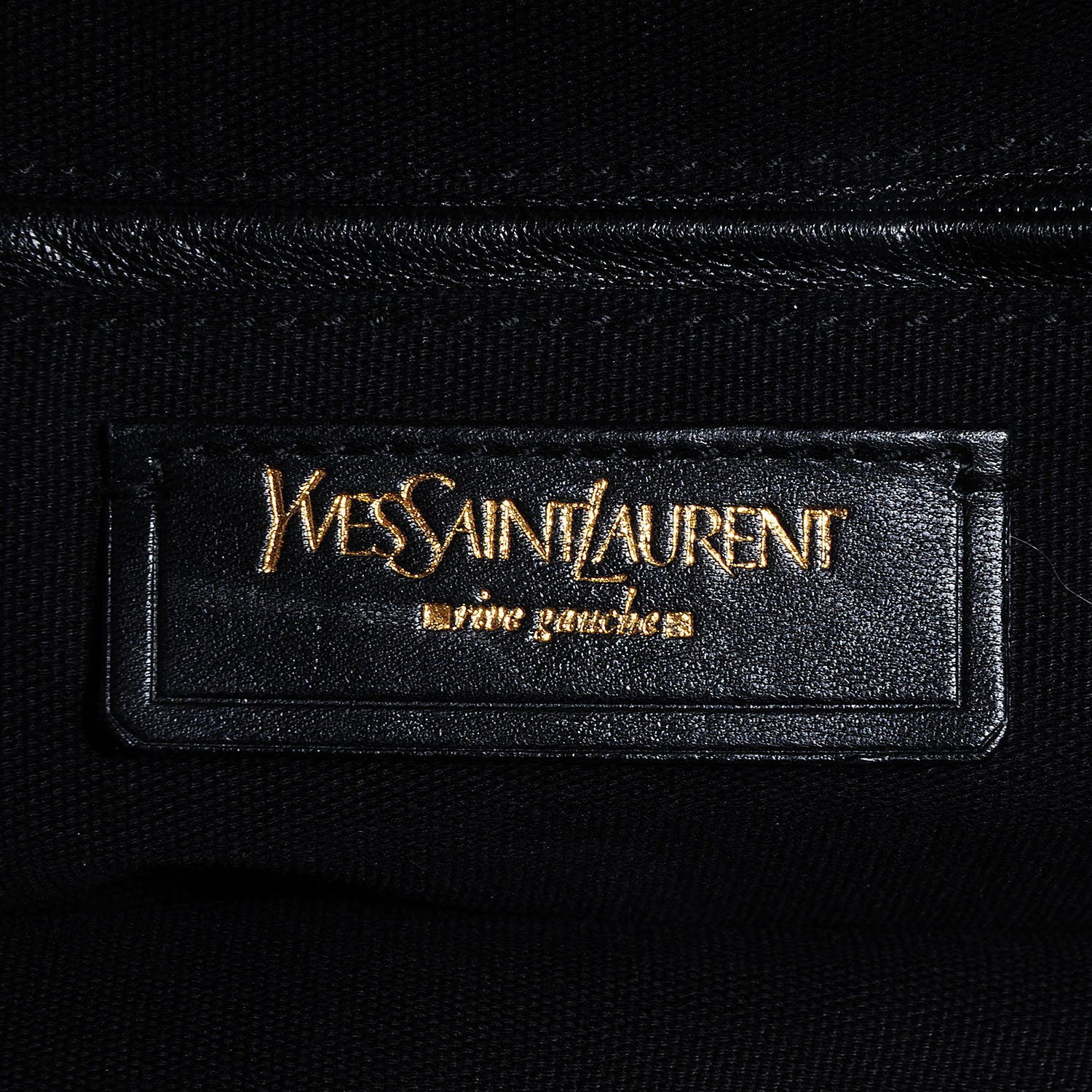 Saint Laurent Patent Crocodile Embossed Medium Downtown Tote Black 6 of 8