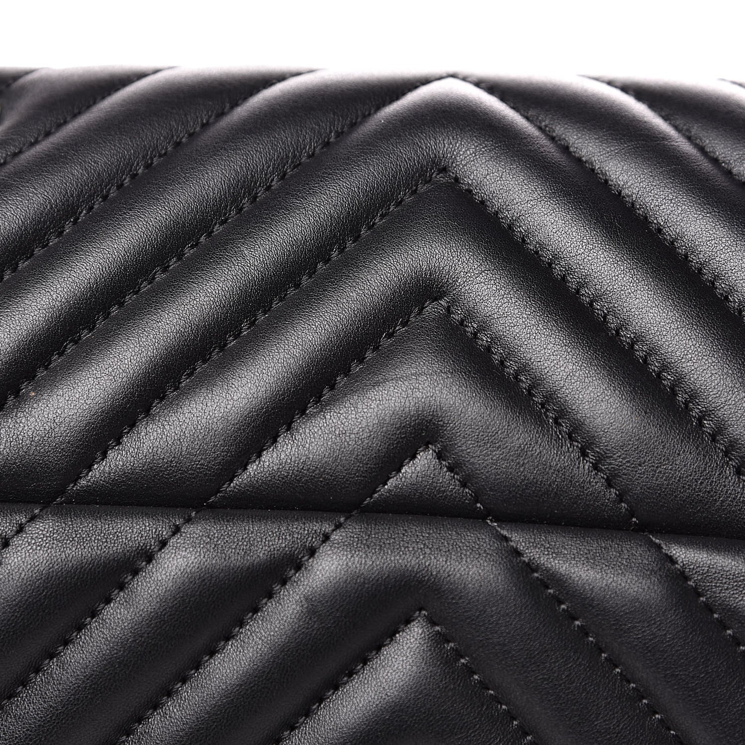 Chanel Calfskin Chevron Quilted Large Urban Spirit Backpack Black 10 of 15