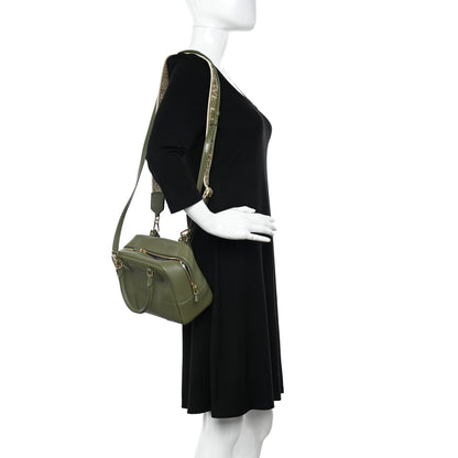 Loewe Nappa Calfskin Mini Amazona 16 Square Bag Avocado Green 2 of 9