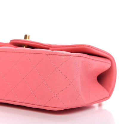 Chanel Caviar Quilted Mini Top Handle Rectangular Flap Pink 7 of 10