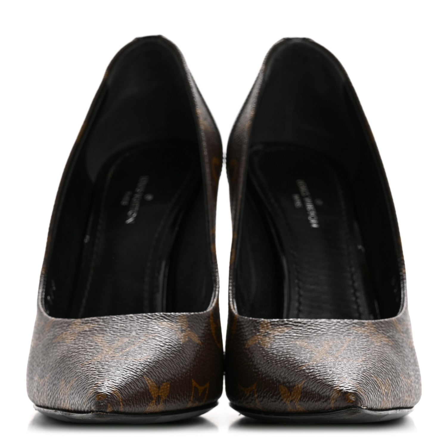 Louis Vuitton Monogram Cherie Pumps 36 Black 3 of 10