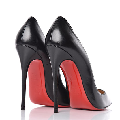 Christian Louboutin Kid Pigalle Follies 120 Pumps 35.5 Black 4 of 8