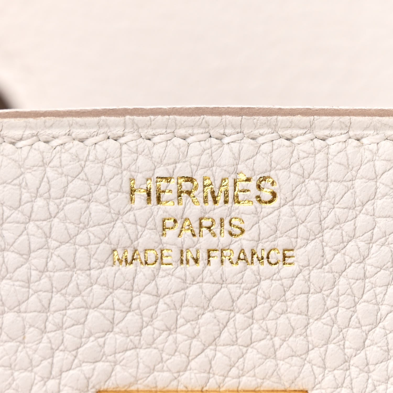 Hermes Togo Birkin 25 Gris Pale 6 of 18