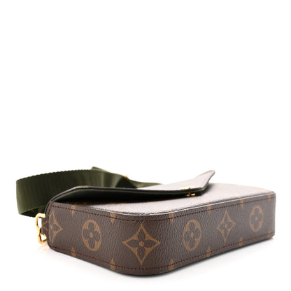 Louis Vuitton Monogram Felicie Strap & Go Kaki 4 of 11