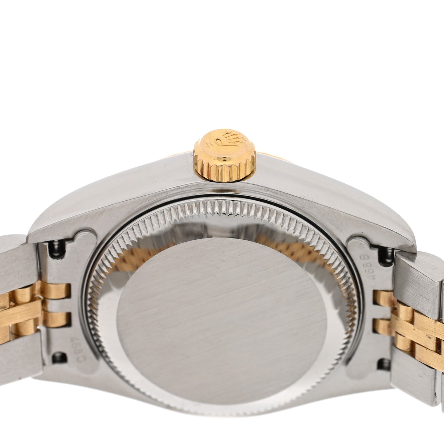 Stainless Steel 18K Yellow Gold 26mm Oyster Perpetual Datejust Watch Silver Sunbeam Roman 79173