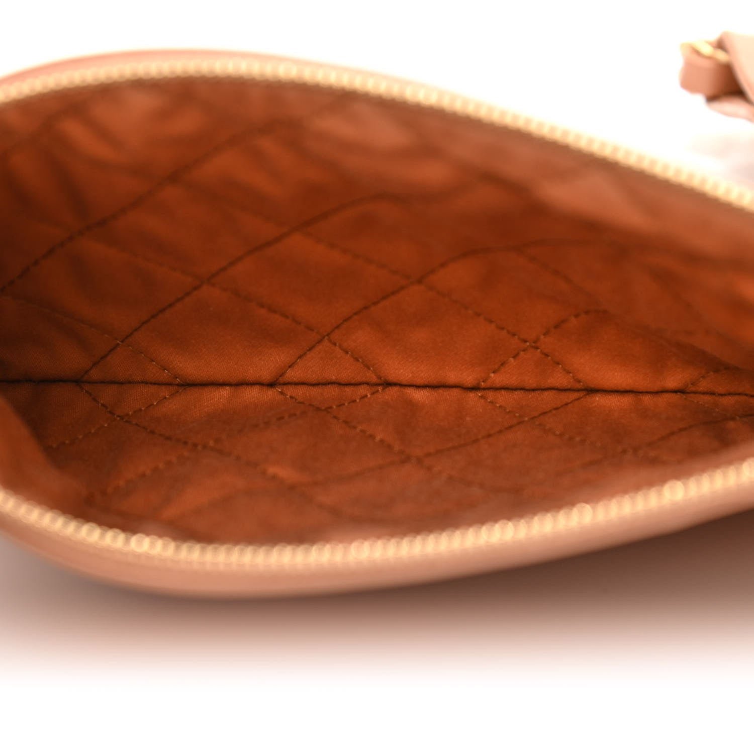 Chanel Shiny Calfskin Quilted Chanel 22 Camel 7 of 12