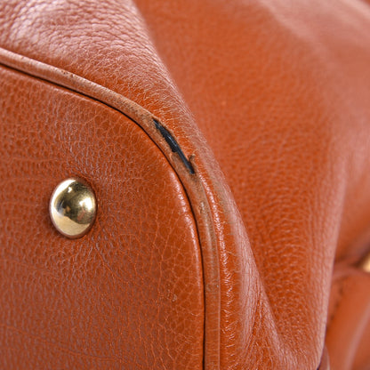 Saint Laurent Calfskin Large Muse Orange 9 of 10